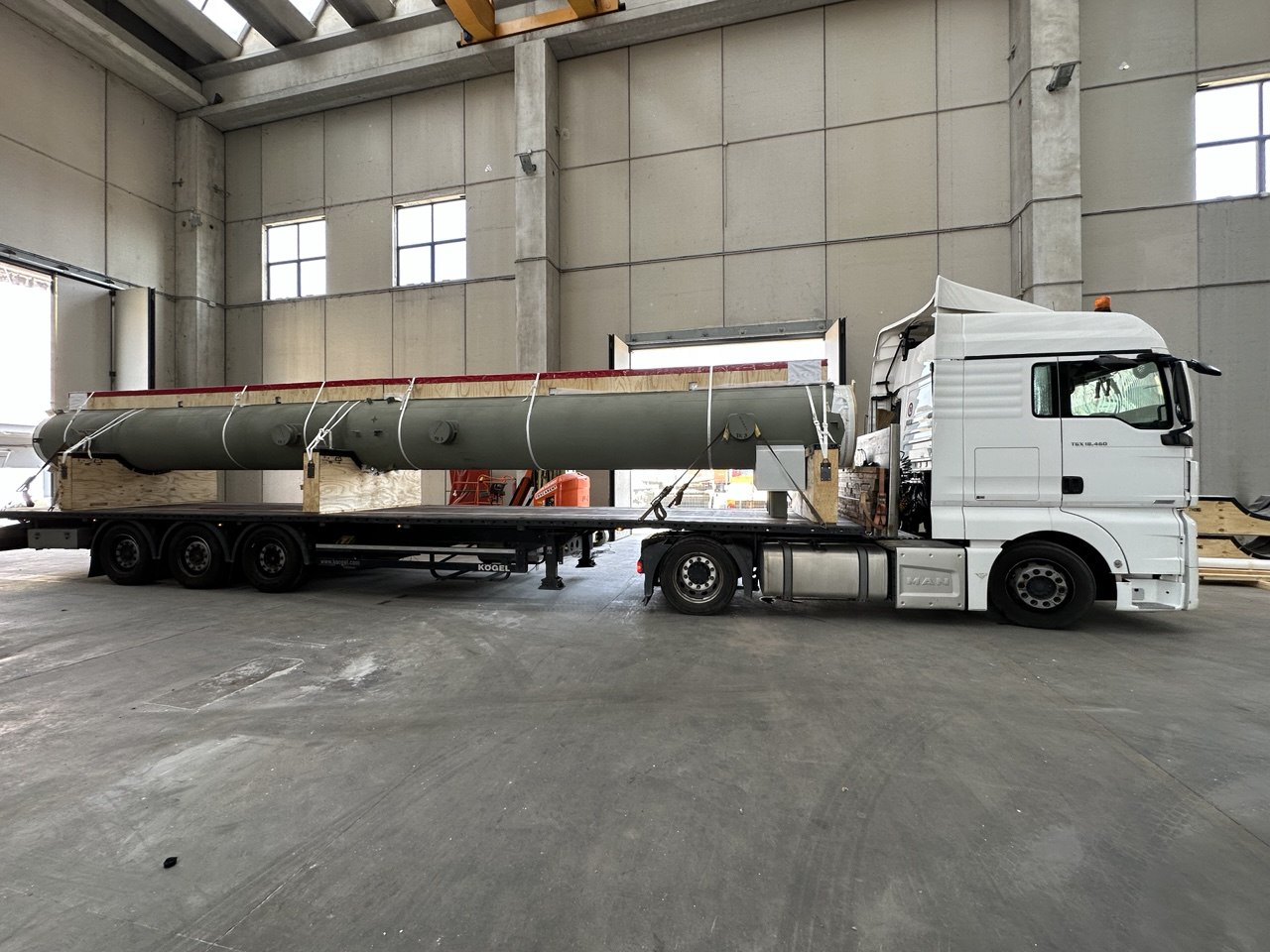 Linea di trasferimento ad alta temperatura